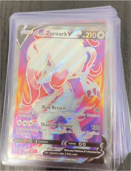 2022 Pokémon TCG Hisuian Zoroark V SWSH297 — front