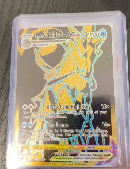2022 Pokémon TCG Astral Radiance #TG29 Ice Rider Calyrex VMAX — front