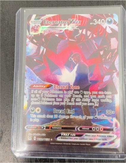 2022 Pokemon Eternatus VMAX #TG22 Trainer Gallery Lost Origin — front