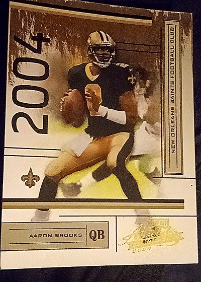 2004 Playoff Absolute Memorabilia #86 Aaron Brooks — front