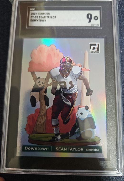 2022 Donruss Downtown #DT-ST Sean Taylor — front