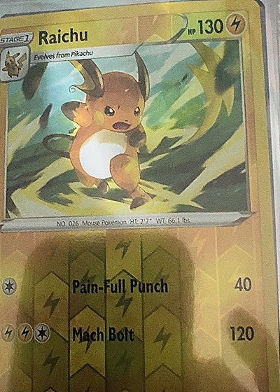 2020 Pokémon Sword & Shield #066 Raichu — front