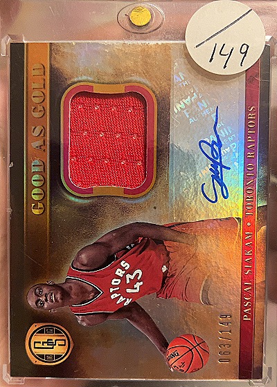 2016-17 Panini Gold Standard #16 Pascal Siakam — front