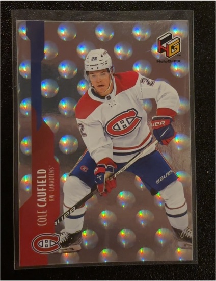 2021-22 Upper Deck HoloGrFx #HG-16 Cole Caufield — front