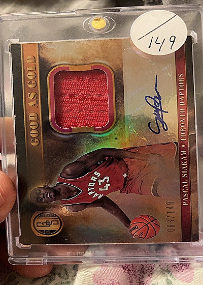 2016 Panini Gold Standard #63 Pascal Siakam — front