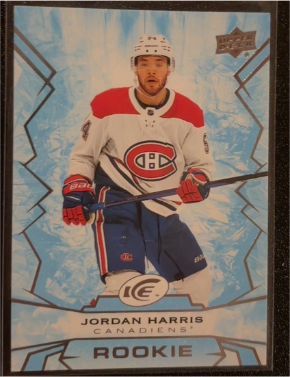 2022-23 Upper Deck Ice #147 Jordan Harris Rookie — front