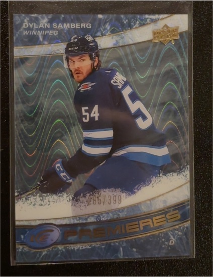 2022-23 Upper Deck Ice Premieres #Dylan Samberg — front