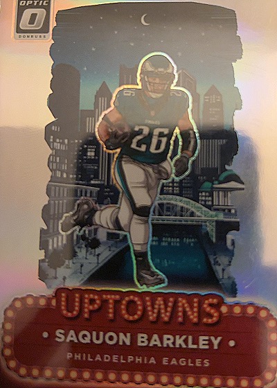 2024 Panini Donruss Optic Uptowns #17 Saquon Barkley — front