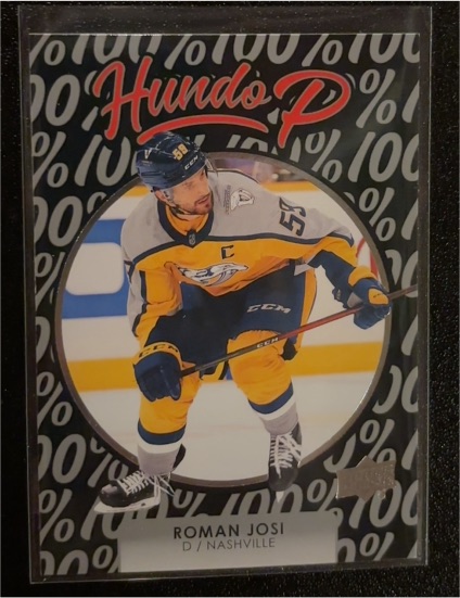 2021-22 Upper Deck #HP-22 Roman Josi Hundo P — front
