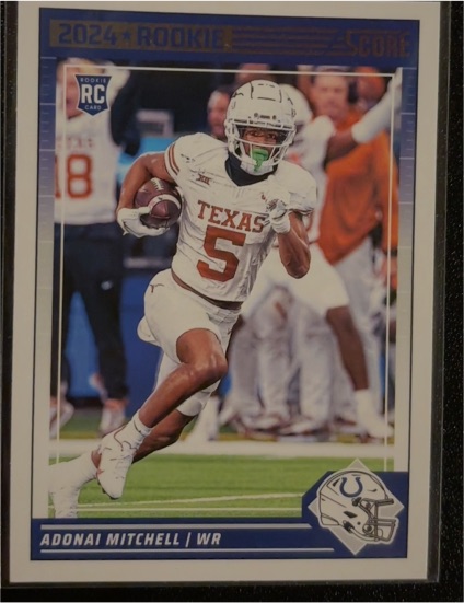 2024 Score #340 Adonai Mitchell — front