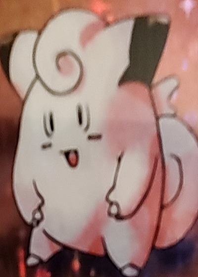 POKÉMON PARMALAT MR. DAY MAGNET CLEFAIRY — front