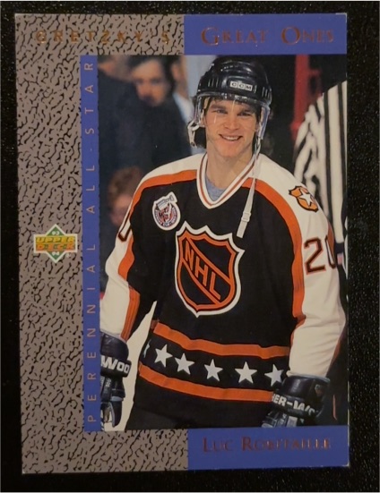 1993-94 Upper Deck Gretzky's Great Ones #GG8 Luc Robitaille — front