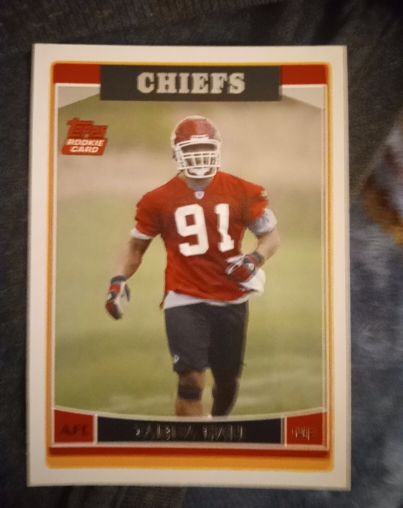 2006 Topps #376 Tamba Hali — front