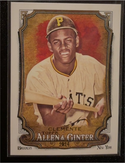 2024 Topps Allen & Ginter #124 Roberto Clemente — front