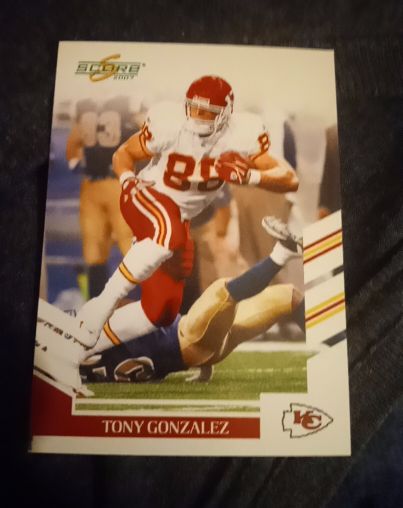 2007 Score #262 Tony Gonzalez — front