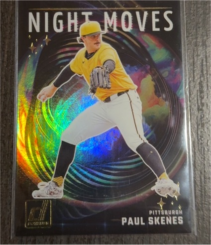 2025 Donruss Baseball #7 Paul Skenes Night Moves — front