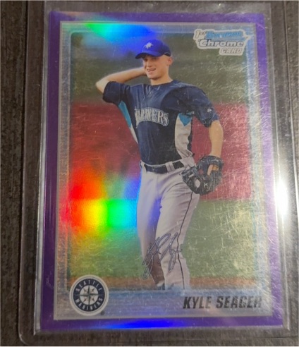 2010 Bowman Chrome #BCP195 Kyle Seager — front