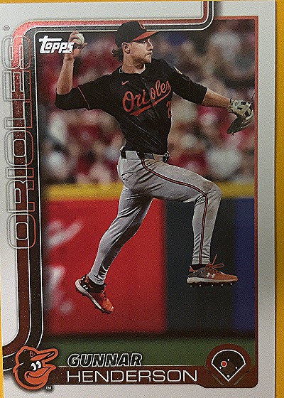 2025 Topps Series 1 #65 Gunnar Henderson — front