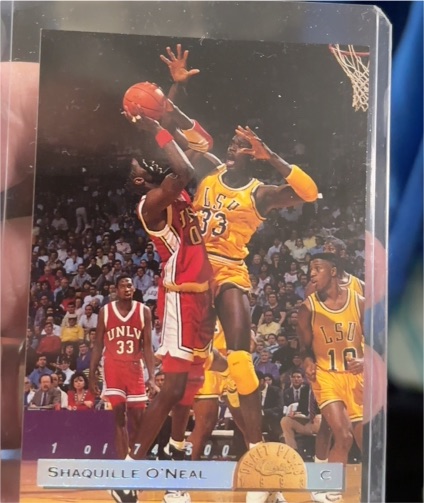 1993 Classic Draft Picks #LP9 Shaquille O'Neal — front