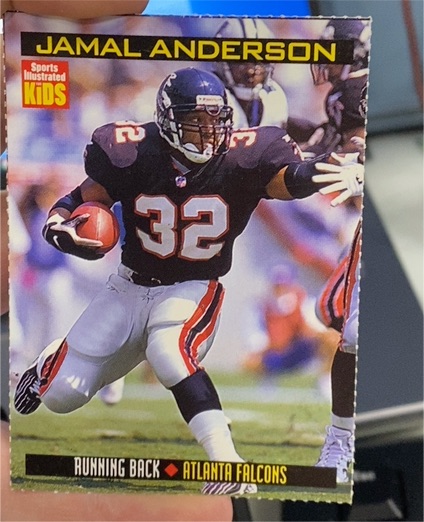 1999 Sports Illustrated for Kids #806 Jamal Anderson — front