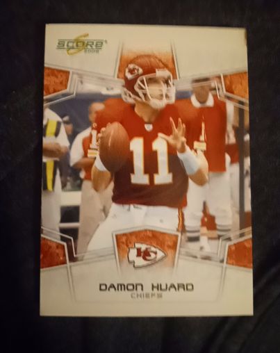 2008 Score #11 Damon Huard — front