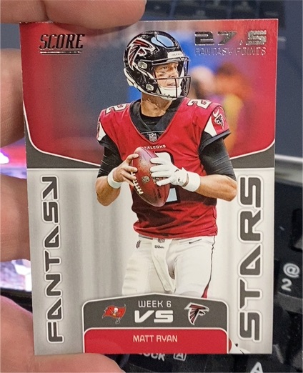 2019 Panini Score Fantasy Stars #FS-4 Matt Ryan — front
