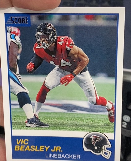 2024 Score #44 Vic Beasley Jr. — front