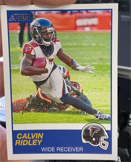 2019 Panini Score #248 Calvin Ridley — front