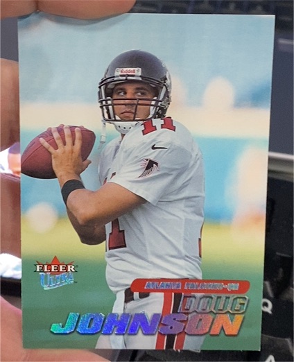 2001 Fleer Ultra #208 Doug Johnson — front