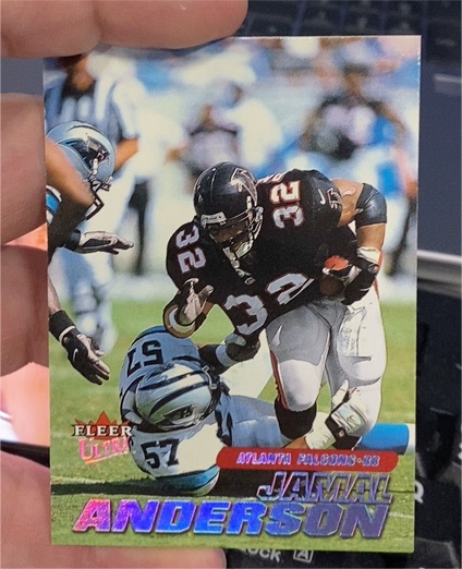 2001 Fleer Ultra #79 Jamal Anderson — front