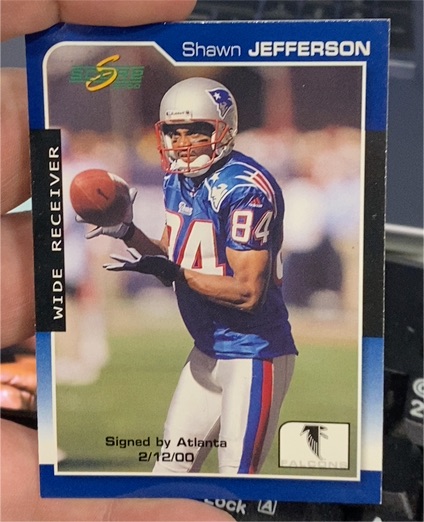 2000 Score #10 Shawn Jefferson — front
