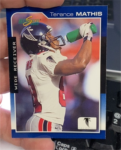 2000 Score #9 Terance Mathis — front