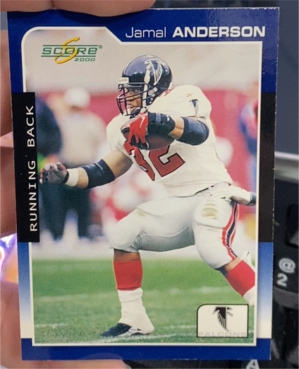 2000 Score #6 Jamal Anderson — front