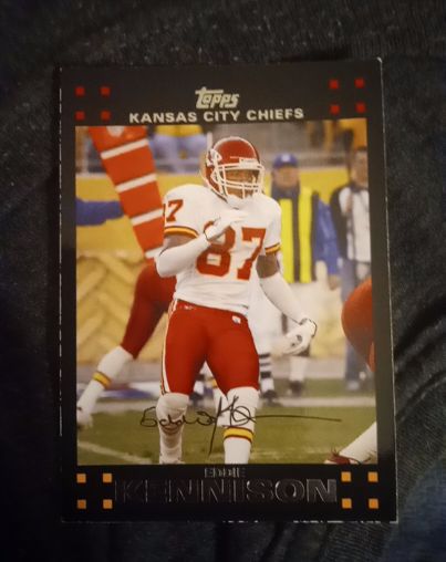 2007 Topps #153 Eddie Kennison — front