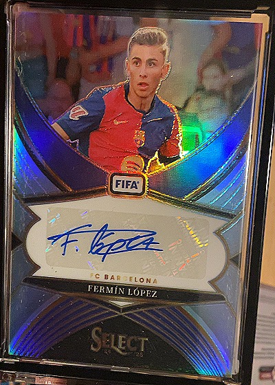 2024-25 Panini Select FIFA Silver #SS-FL Fermín López — front