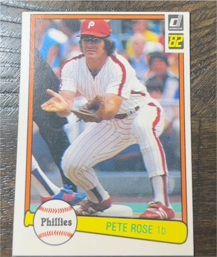 1982 Donruss #168 Pete Rose — front