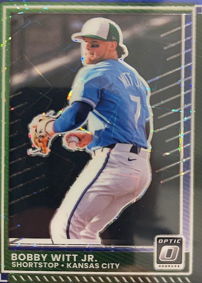 2022 Donruss Optic #7 Bobby Witt Jr. — front