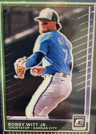 2025 Donruss Optic #27 Bobby Witt Jr. — front
