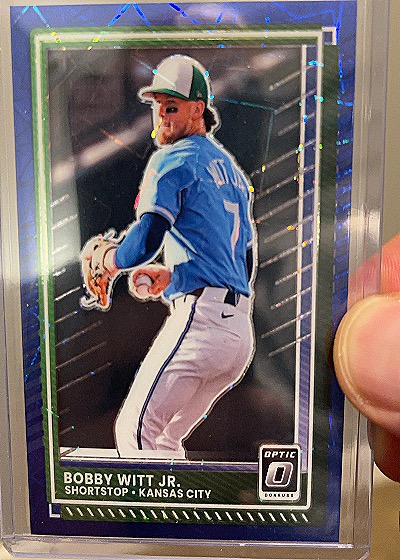 2016 Donruss Optic #81 Bobby Witt Jr. — front