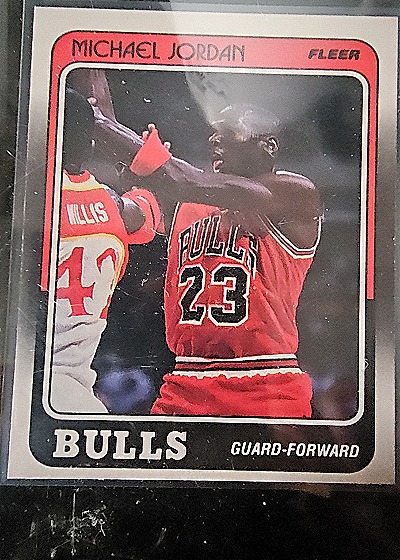1988-89 Fleer #17 Michael Jordan — front