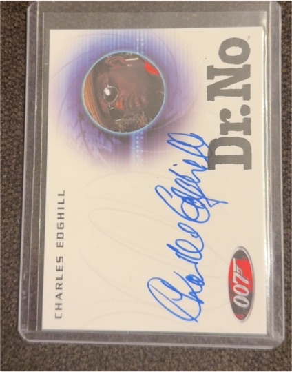 2014 Rittenhouse James Bond Archives #A245 Charles Edghill — front