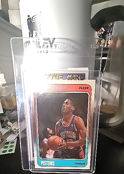1988 Fleer #40 Joe Dumars — front