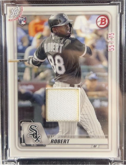 2020 Bowman #18 Luis Robert — front