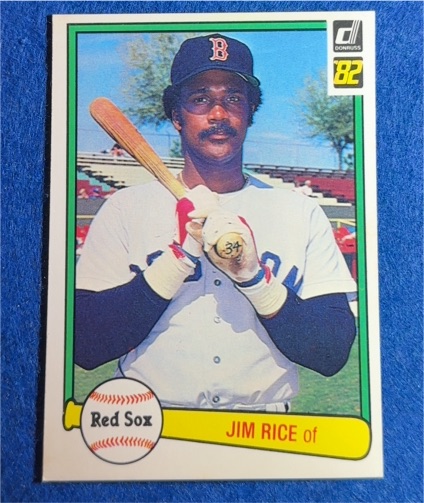 1982 Donruss #200 Jim Rice — front