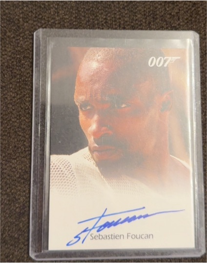 2008 James Bond In Motion Autograph Sebastien Foucan # — front