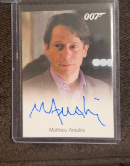 2017 James Bond Archives #Mathieu Amalric — front