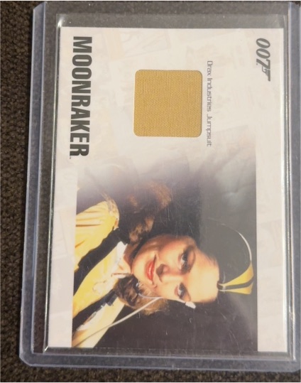2011 James Bond Mission Logs #JBR20 Drax Industries Jumpsuit — front