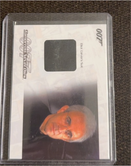 2014 James Bond Archives JBR41 Jonathan Pryce Elliot Carver Suit — front