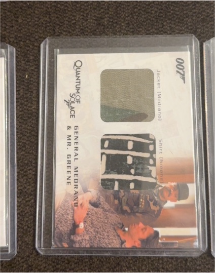 2009 James Bond Archives #QC06 General Medrano & Mr. Greene — front