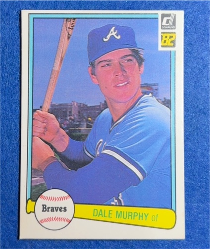 1982 Donruss #299 Dale Murphy — front